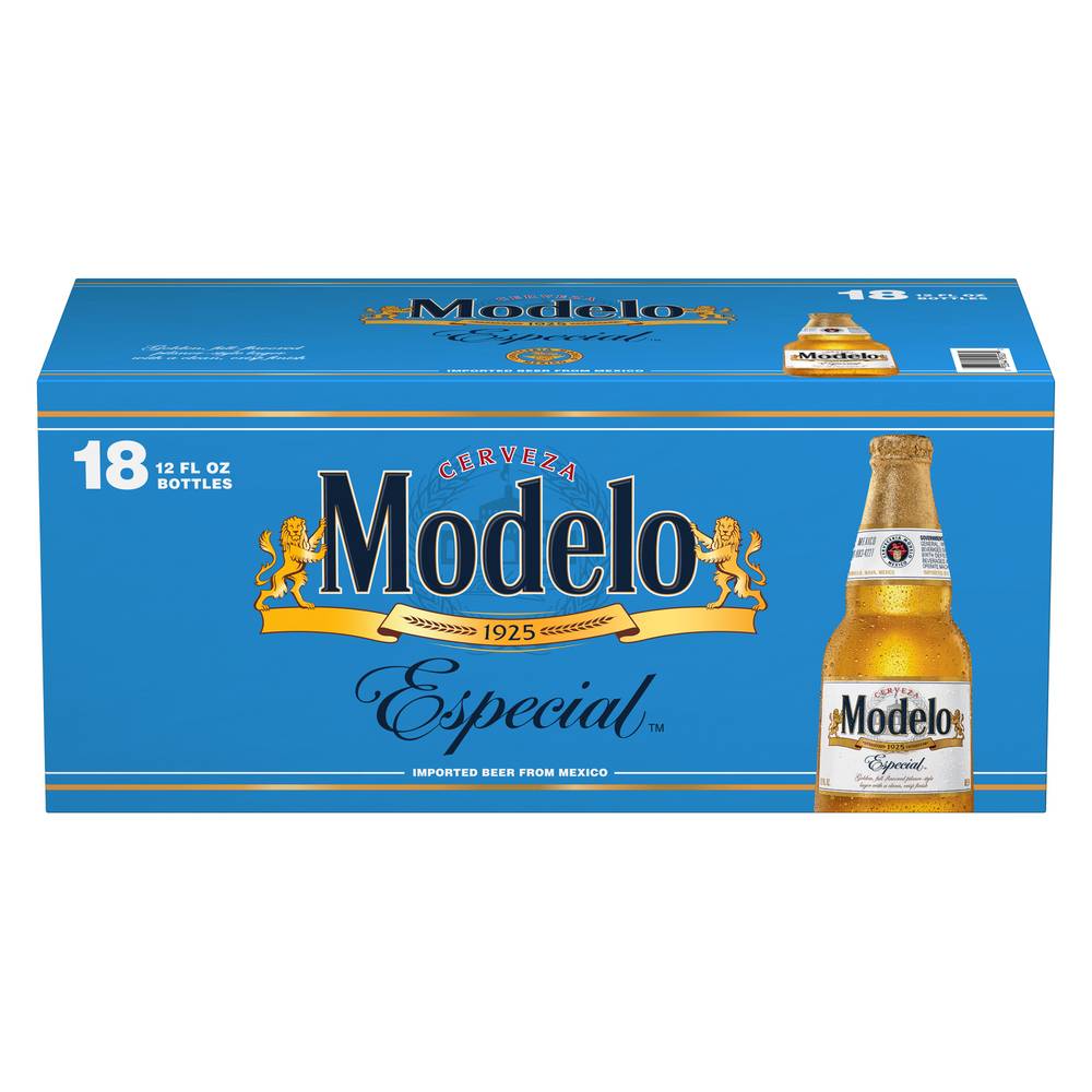 Modelo Especial Mexican Beer (18 pack, 12 fl oz)