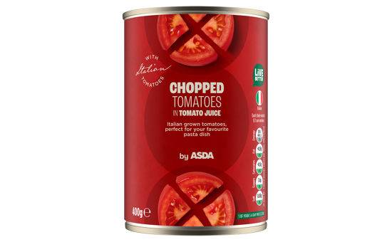 ASDA Chopped Tomatoes 400g