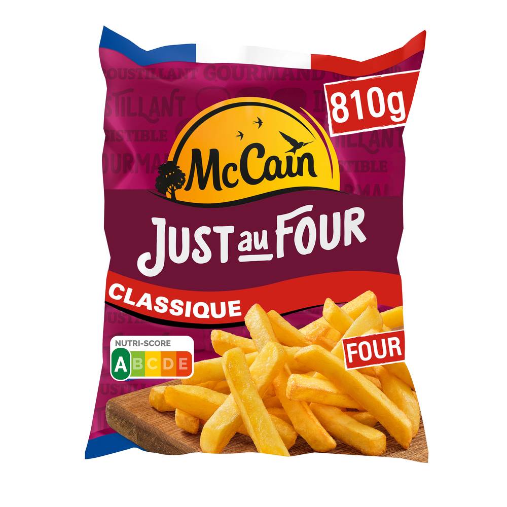 McCain - Frites de pommes de terre just au four classique (810g)