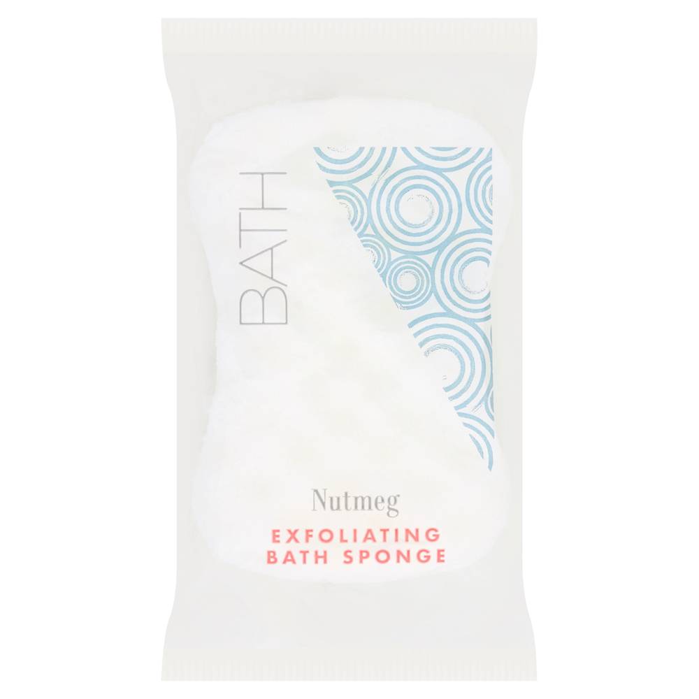 Nutmeg Exfoliating Bath Sponge