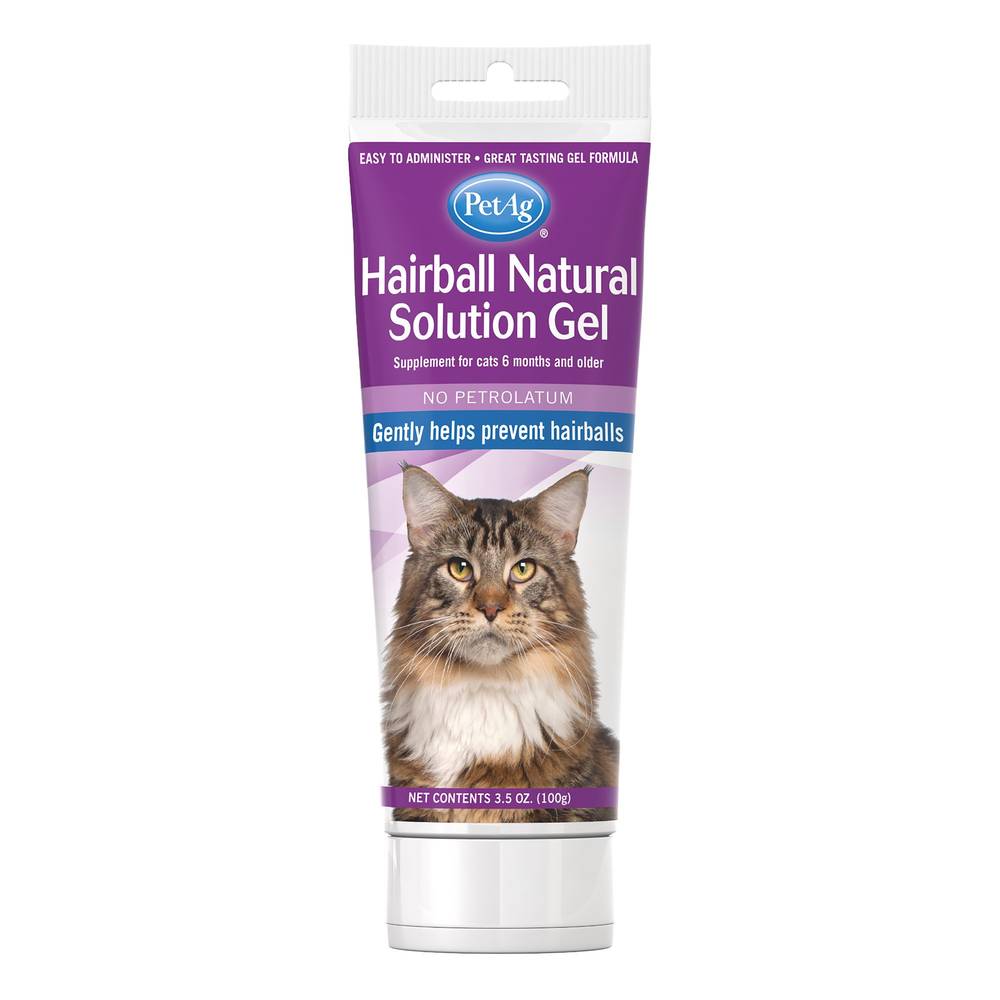 Petag Hairball Solution Gel Supplement For Cats