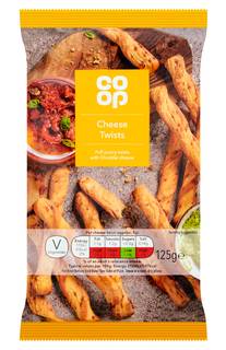 Co-op Cheese Twists 125g