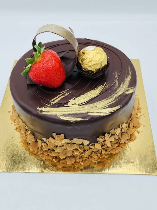 Chocolate Hazelnut Mousse Cake （巧克力榛子慕斯蛋糕)