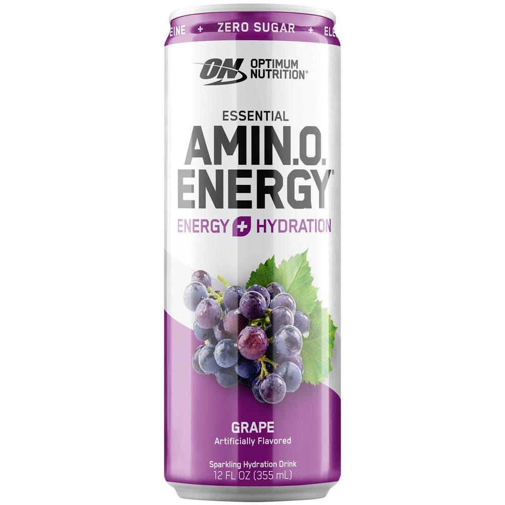 Optimum Nutrition Amino Energy & Hydration Drink (12 fl oz) (grape)