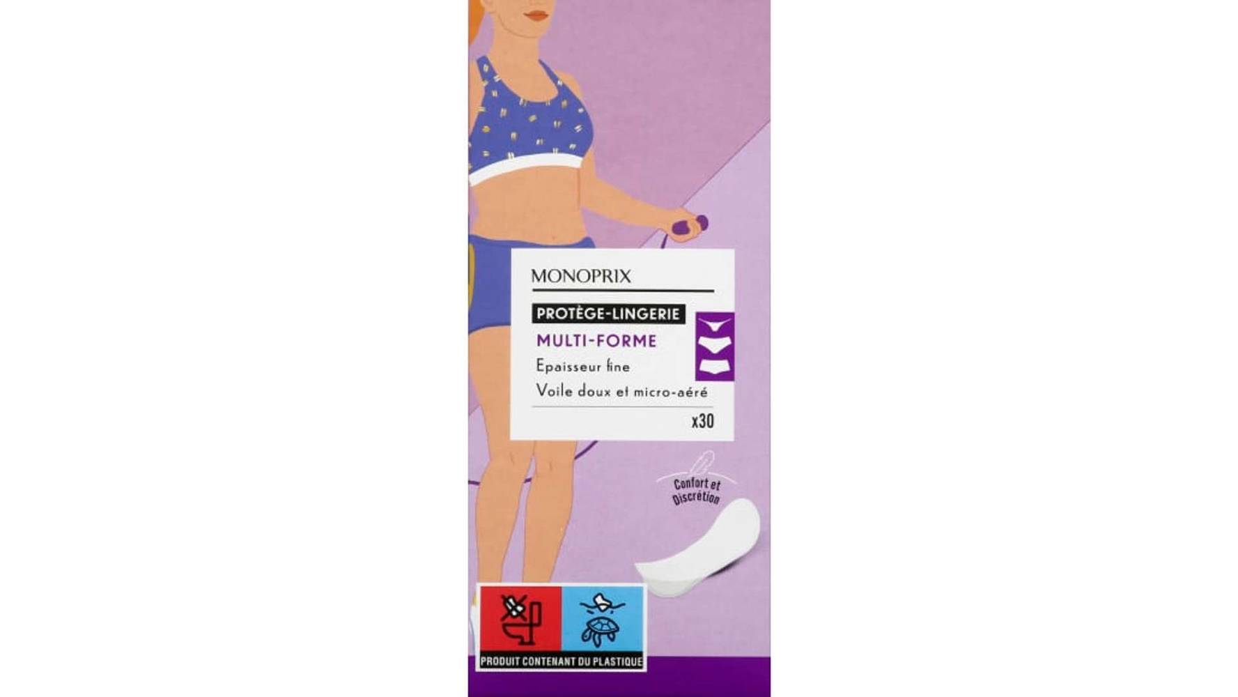 Monoprix Protège-lingerie multi-forme La boîte de 30