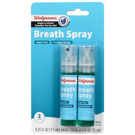 Walgreens Breath Mist Mint