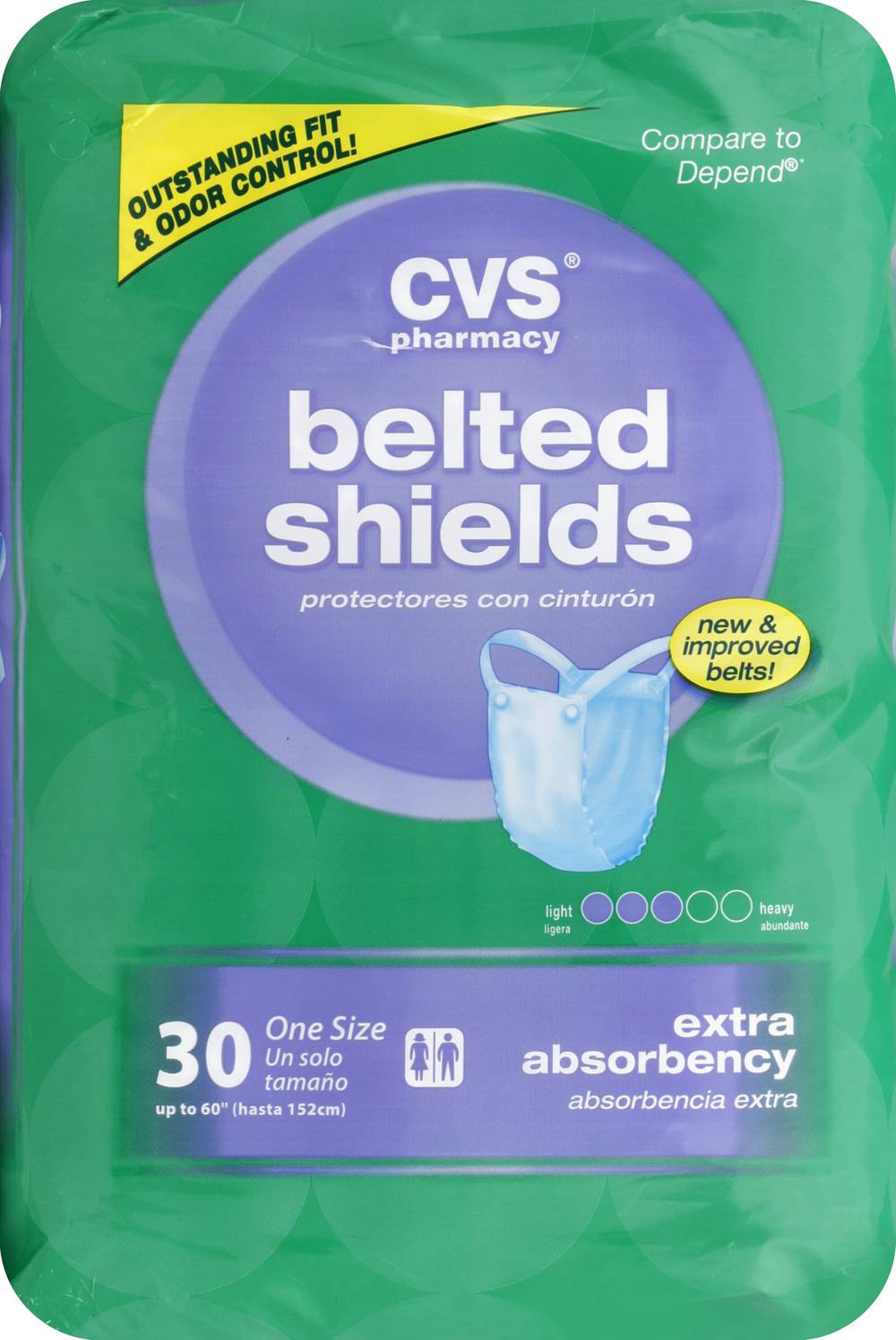 CVS Pharmacy Belted Shields (30 ct)