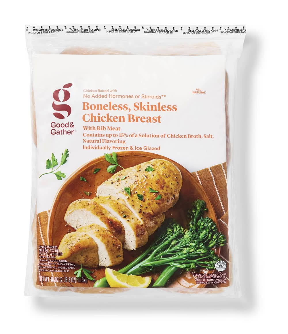 Good & Gather Frozen Boneless & Skinless Chicken Breasts (40 oz)