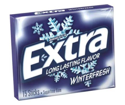 Extra Sugarfree Winterfresh Gum 15 CT