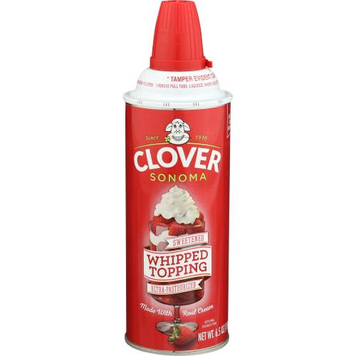 Clover Sonoma Aerosol Cream Topping