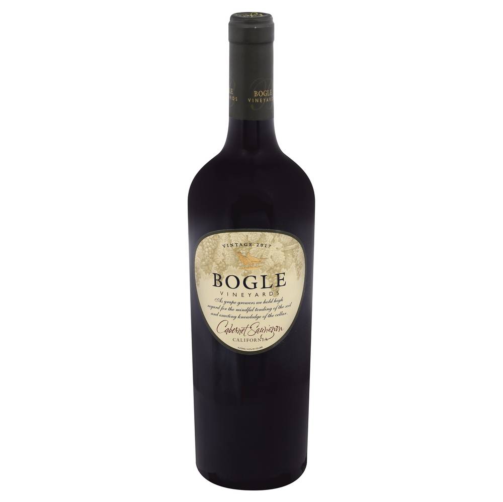 Bogle Vineyards California Cabernet Sauvignon Red Wine, 2017 (750 ml)