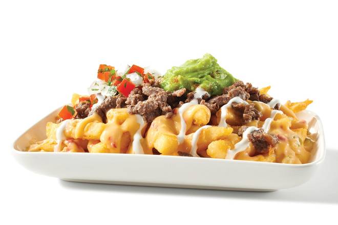 Loaded Fries with Carne Asada