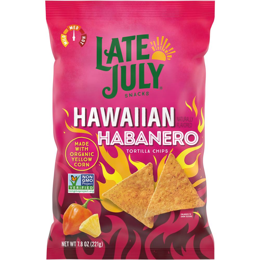 Late July Snacks Hawaiian Corn Tortilla Chips (habanero )