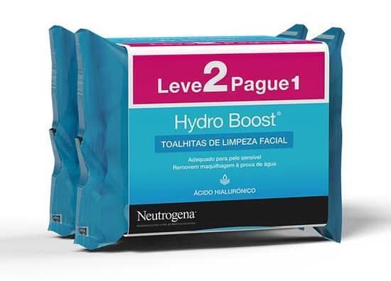 Toalhitas Limp Hydro Boost Duo Neutrogena