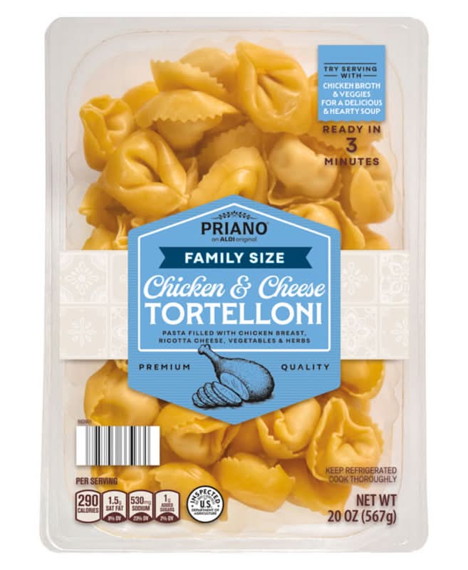 Priano Tortellini Family Size, Herb Chicken (20 oz)