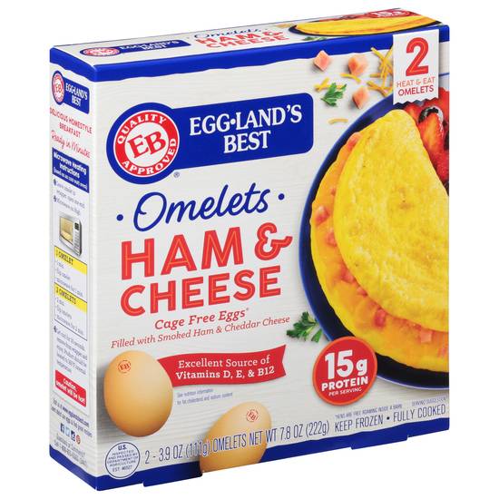 Eggland's Best Ham & Cheese Omelets (2 ct)