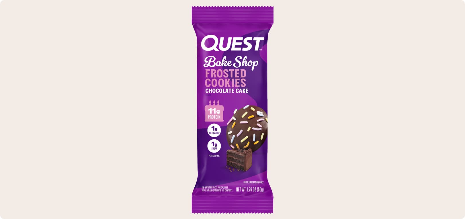Quest Chocolate Cake Cookie 7.05oz