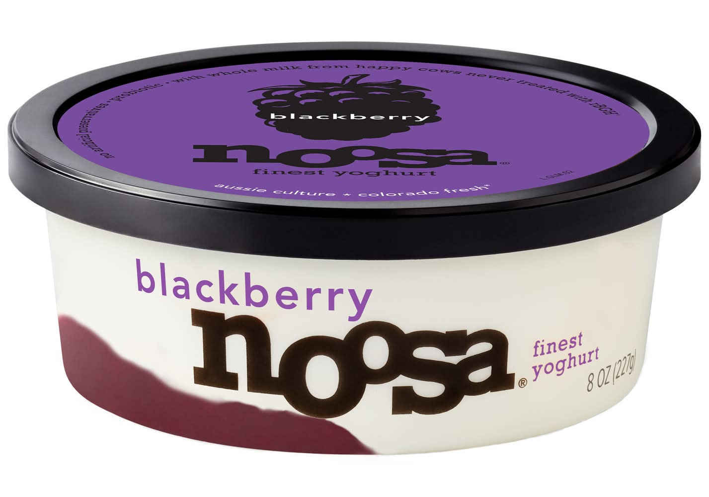 Noosa Finest Yoghurt, Blackberry (8 oz)