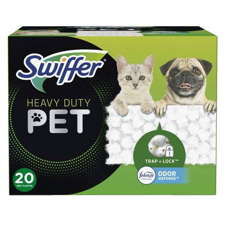 Swiffer Pet Heavy Duty Dry Cloths (20 units)