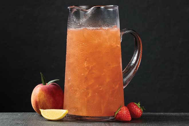 Strawberry Peach Lemonade (Half Gallon)