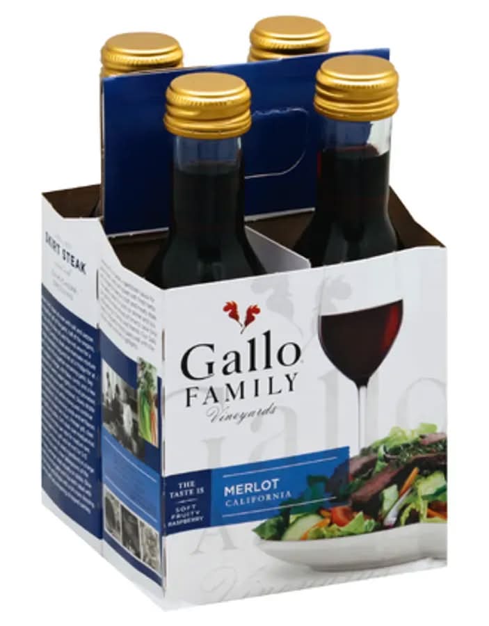 Gallo Family Merlot - 4 Pack