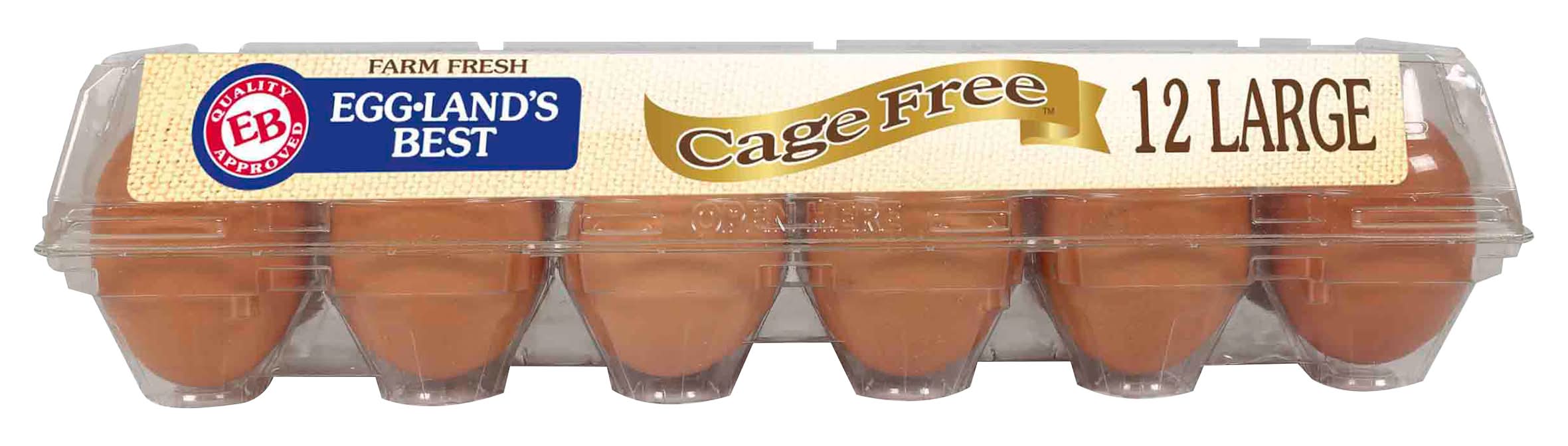 Eggland's Best Cage Free Brown Eggs, L (12 ct)