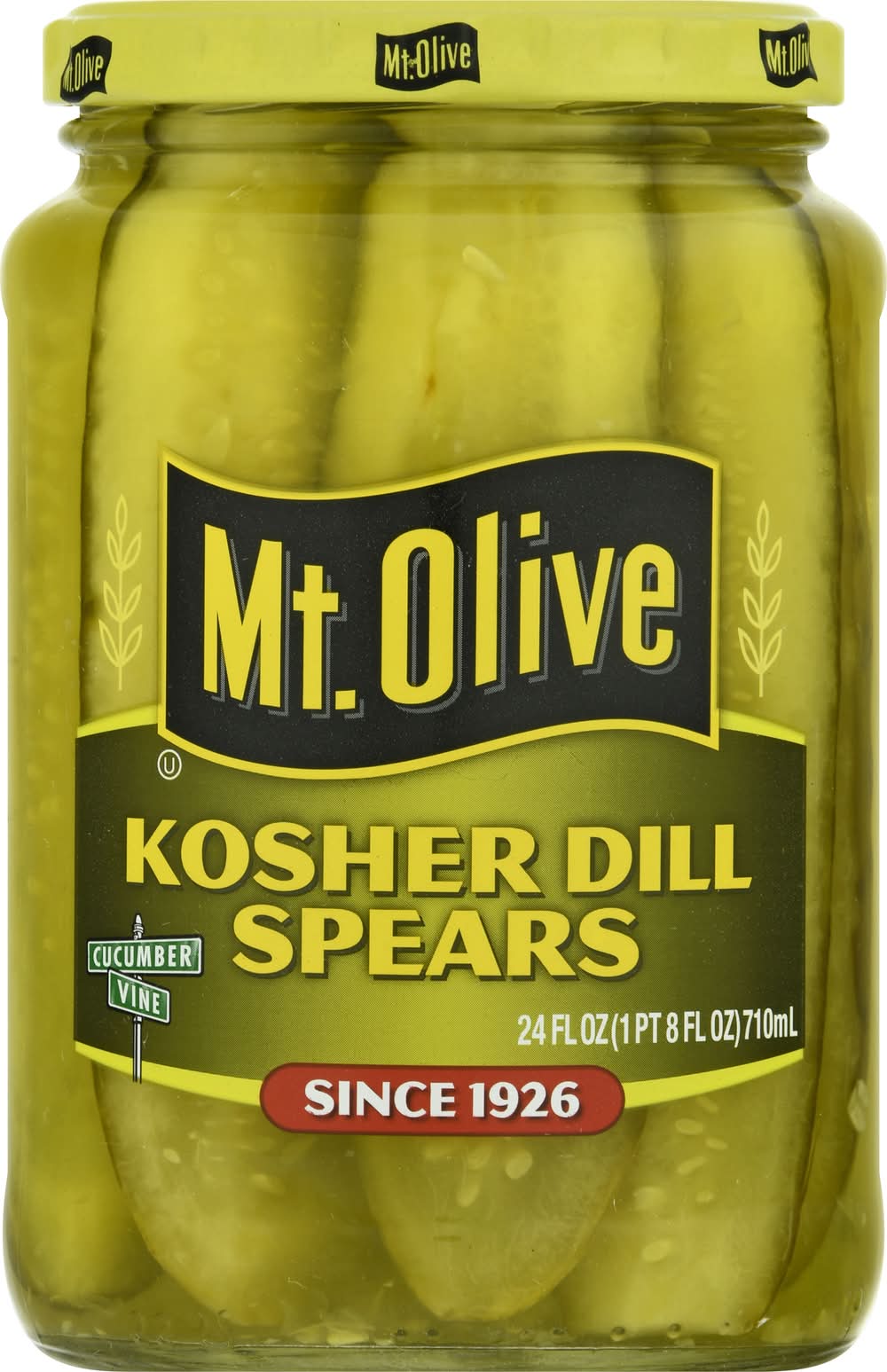 Mt. Olive Kosher Dill Spear Pickles (24 fl oz)