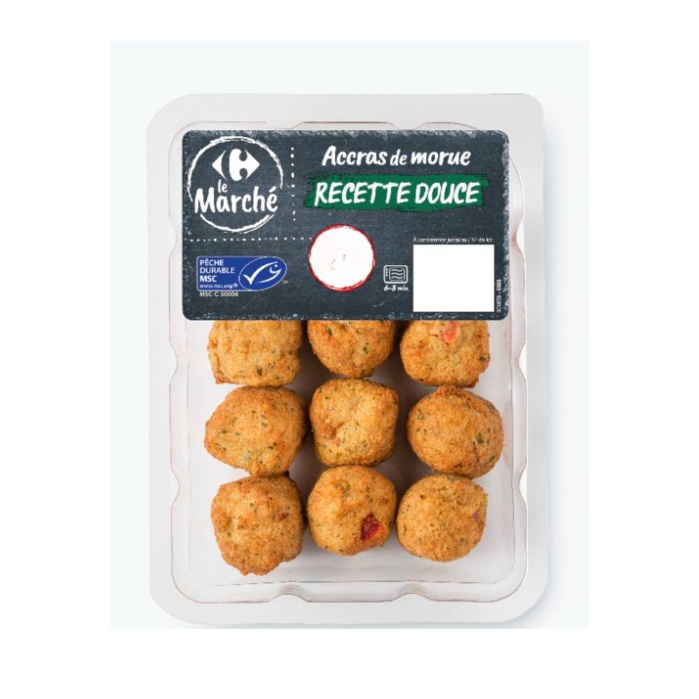 Carrefour Le Marché - Accras de morue recette douce (200g)