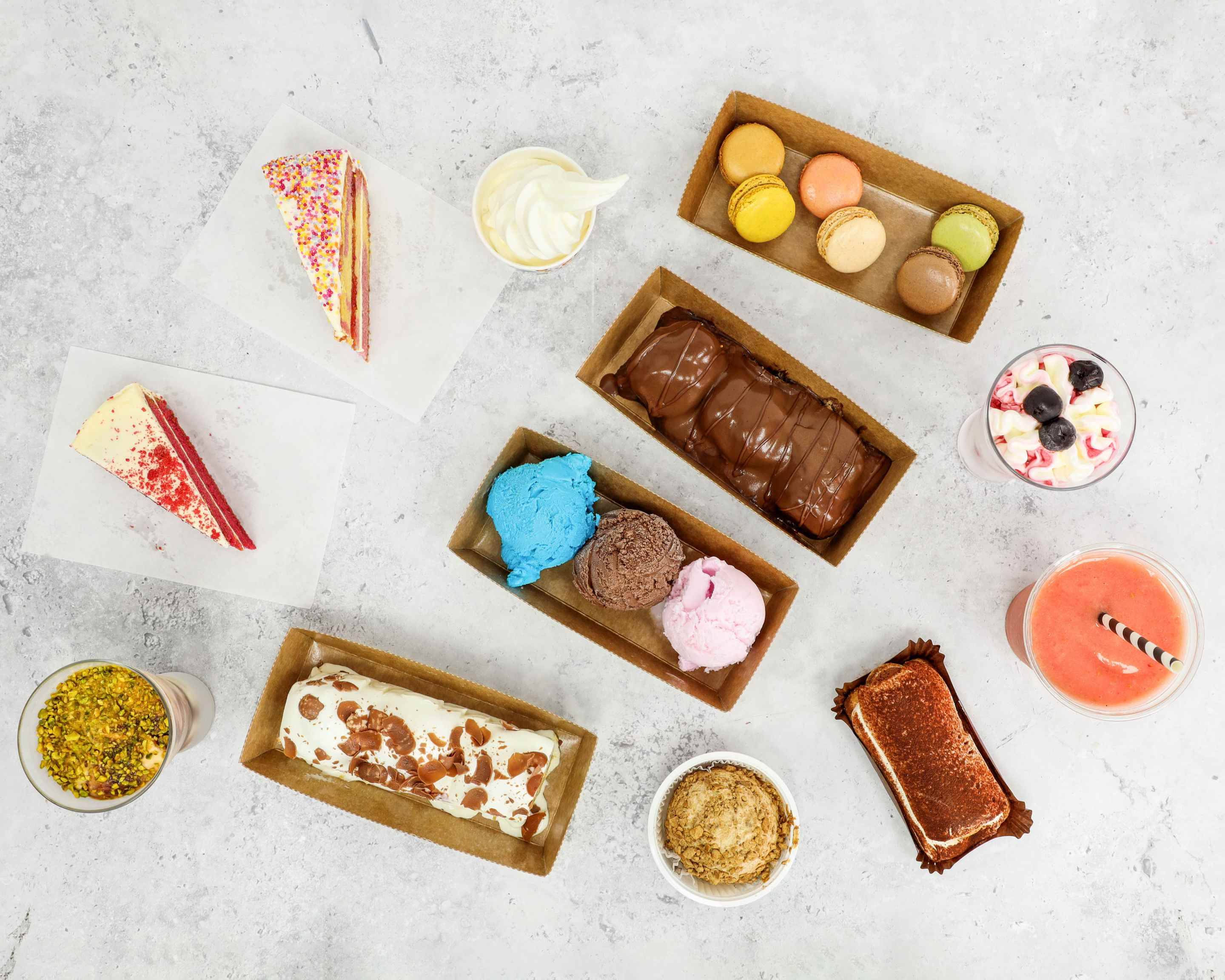 Square Desserts Menu Takeaway in London Delivery menu & prices