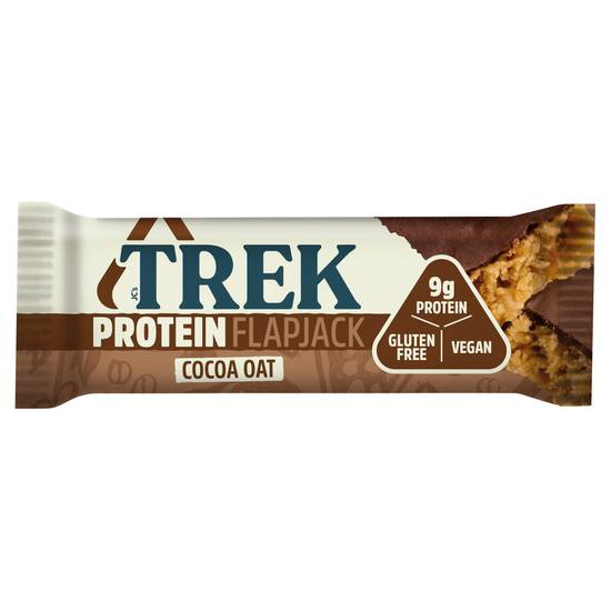 TREK Cocoa Oat Protein Flapjack 50g