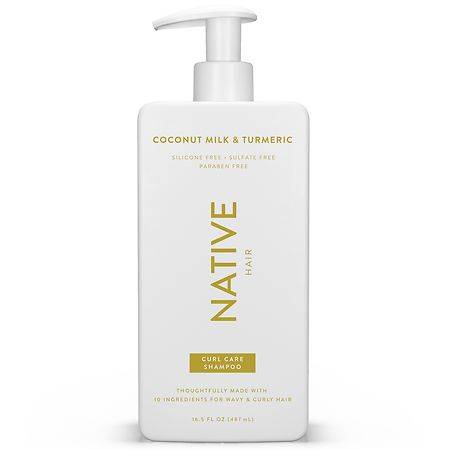 Native Curl Care Shampoo Coconut Milk & Turmeric - 16.5 fl oz