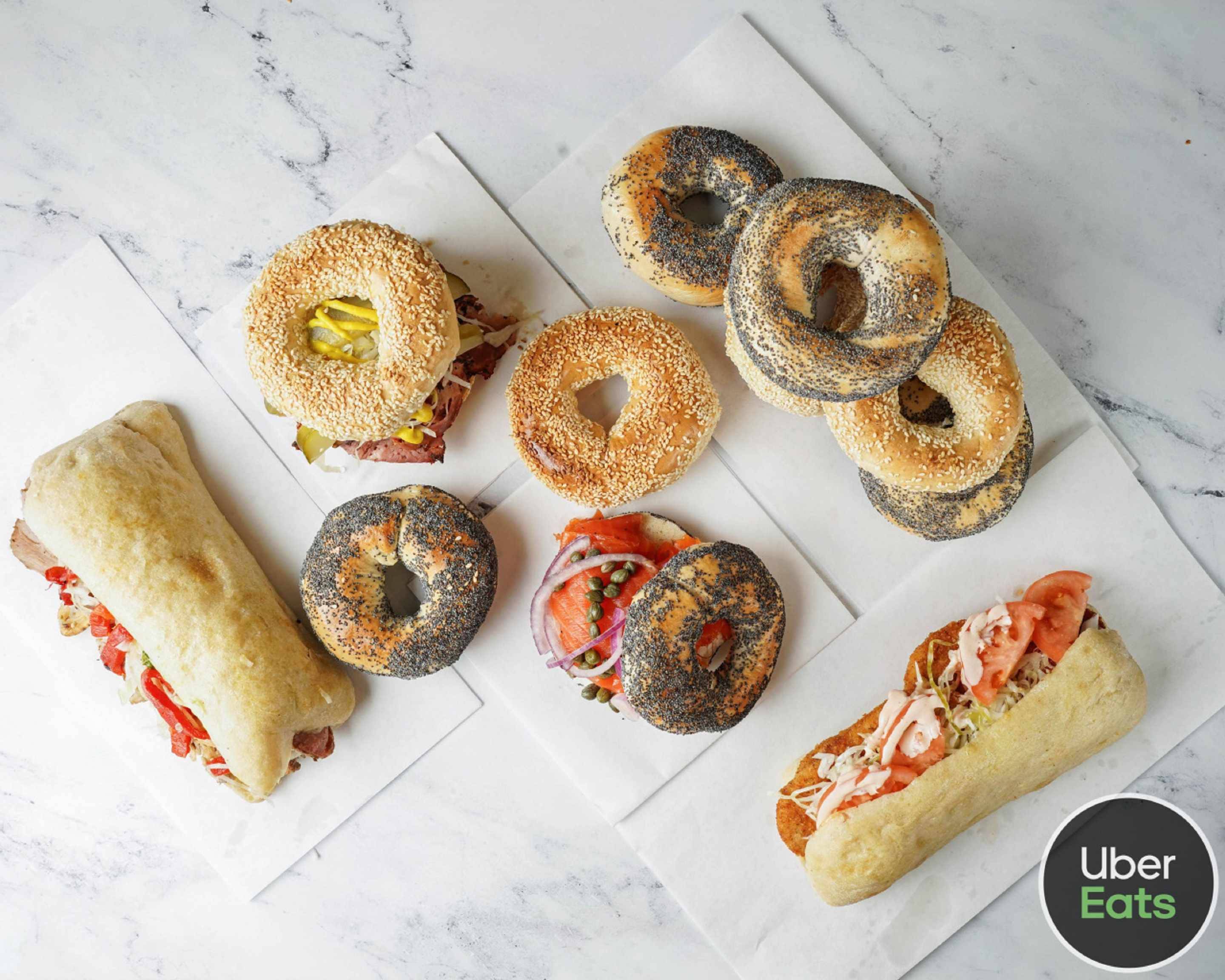 Order Wellington Bagel Sandwicherie Restaurant Delivery【Menu & Prices】 Montreal Uber Eats