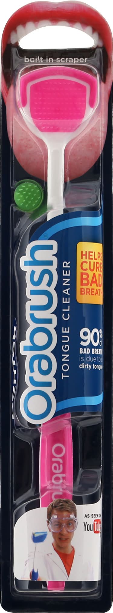 Orabrush Tongue Cleaner (0.5 oz)