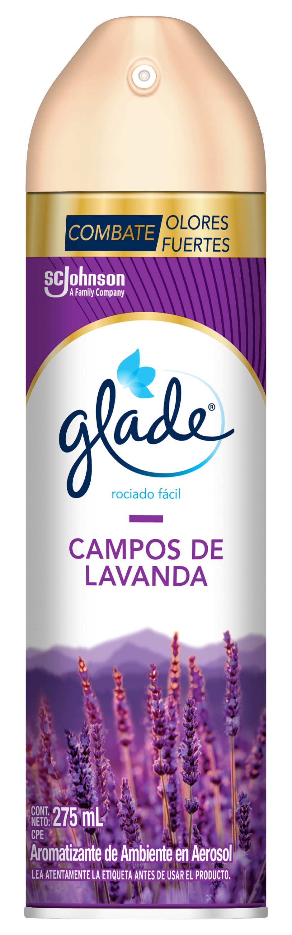 Glade · Aromatizante ambiental, campos de lavanda (275 ml)