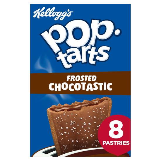 Kellogg's Pop-Tarts Choctastic Breakfast Pastry Snack 8x48g