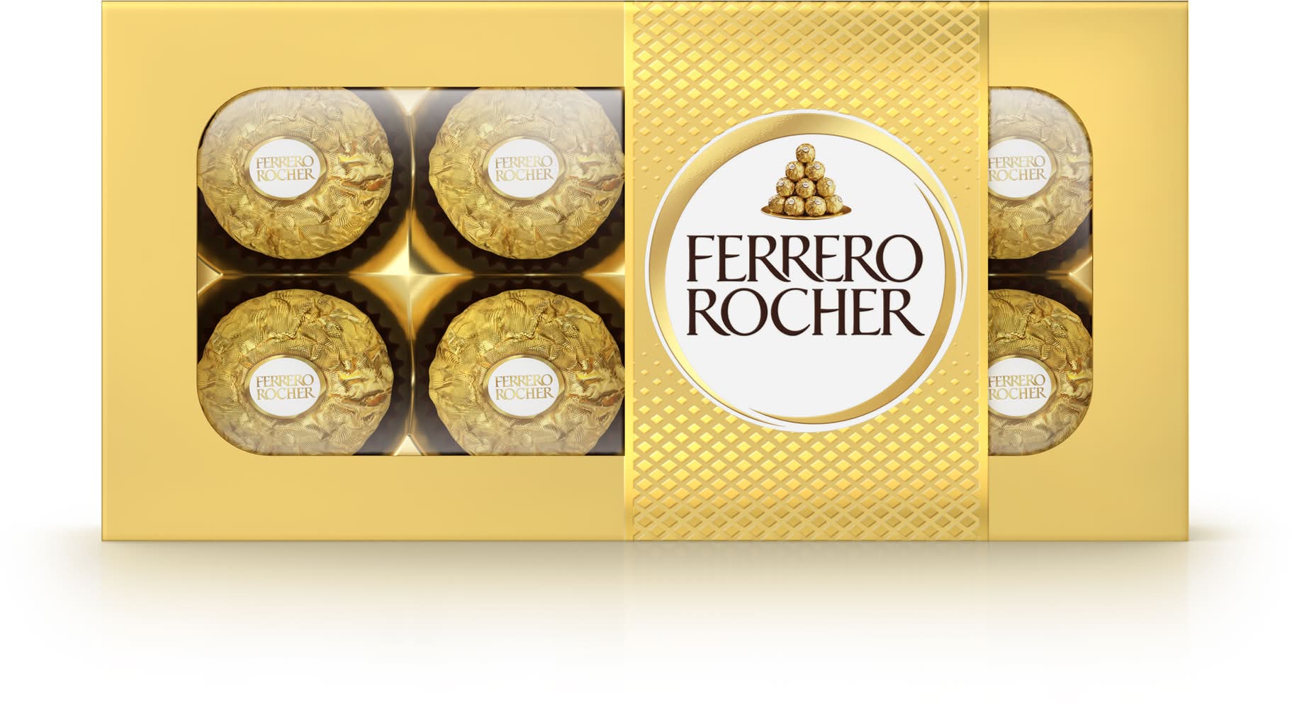 Ferrero Rocher - Bouchées de chocolat, noisettes (8)