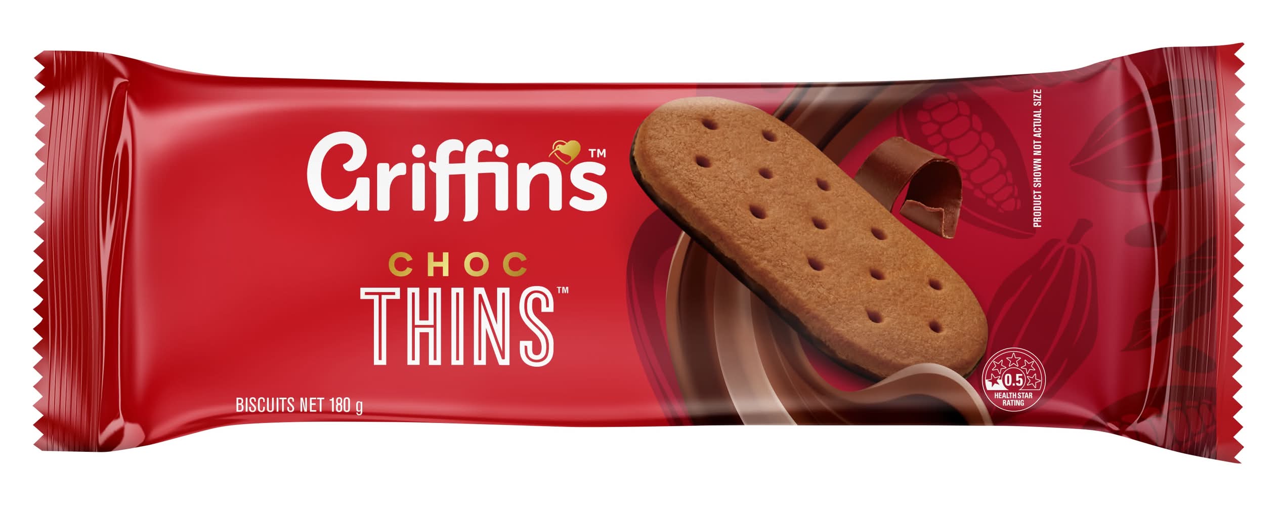 Griffins Biscuits Chocolate Thins 180gm