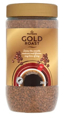 Morrisons Gold Roast Coffee (200g)