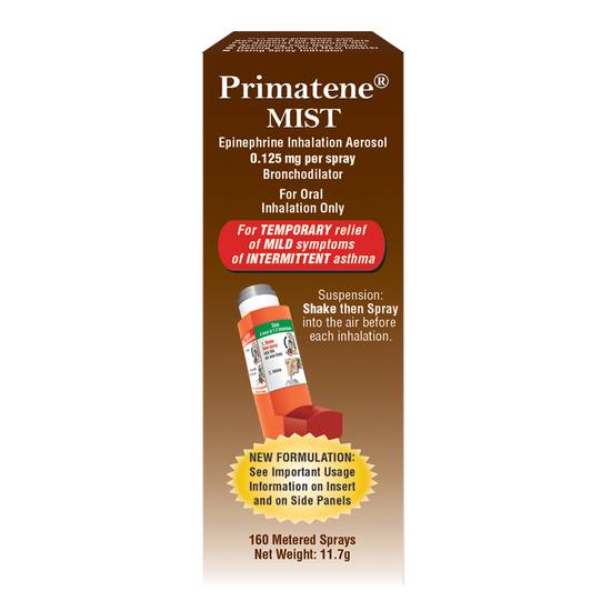 Primatene Mist Epinephrine Inhalation Aerosol (11.7 g)