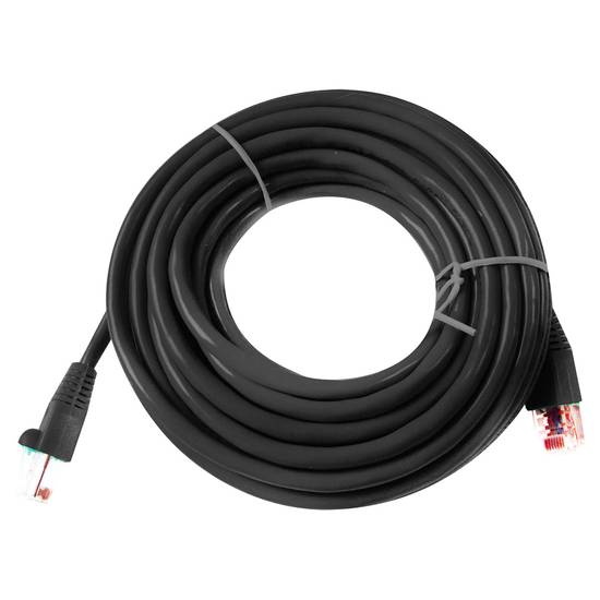 Steren cable de parcheo negro (1 pieza)