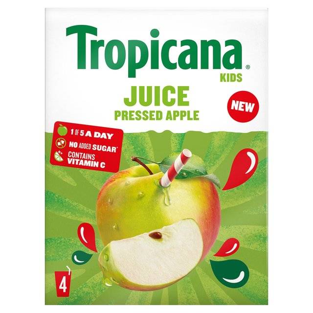 Tropicana Kids Apple Juice (4 pack)