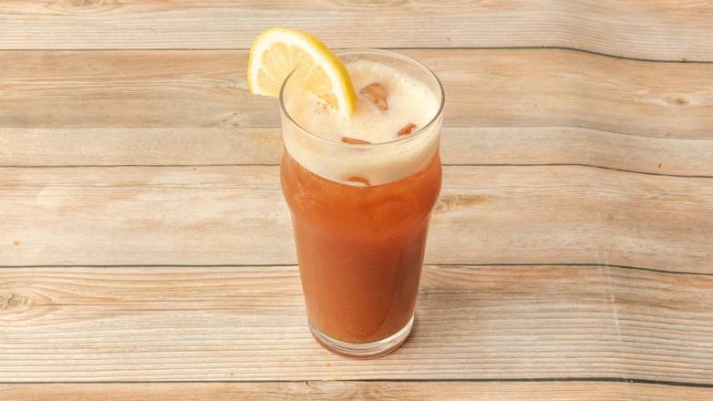 Not-Too-Sweet Peach Tea