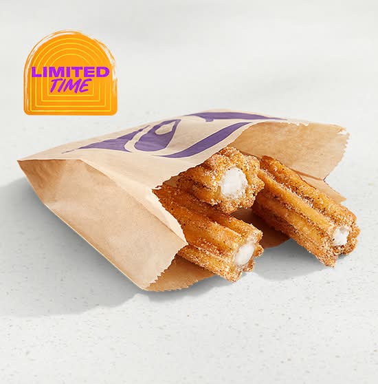 Salted Caramel Churros 3pk