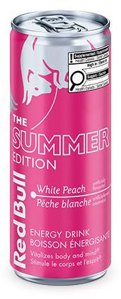 Red Bull Energy Drink White Peach Summer Edition - 250ml