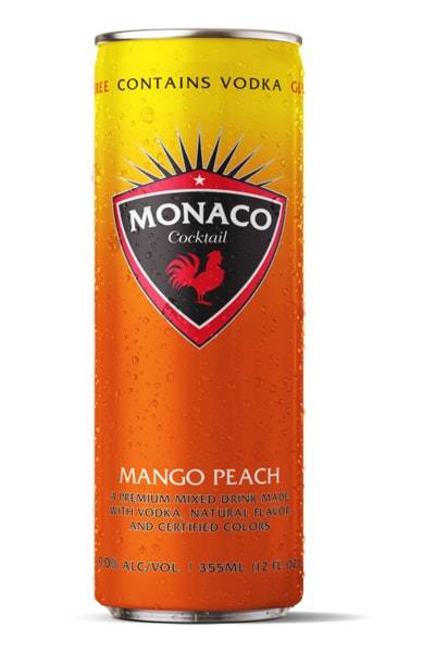 Monaco Mango Peach Vodka Cocktail (12 fl oz)