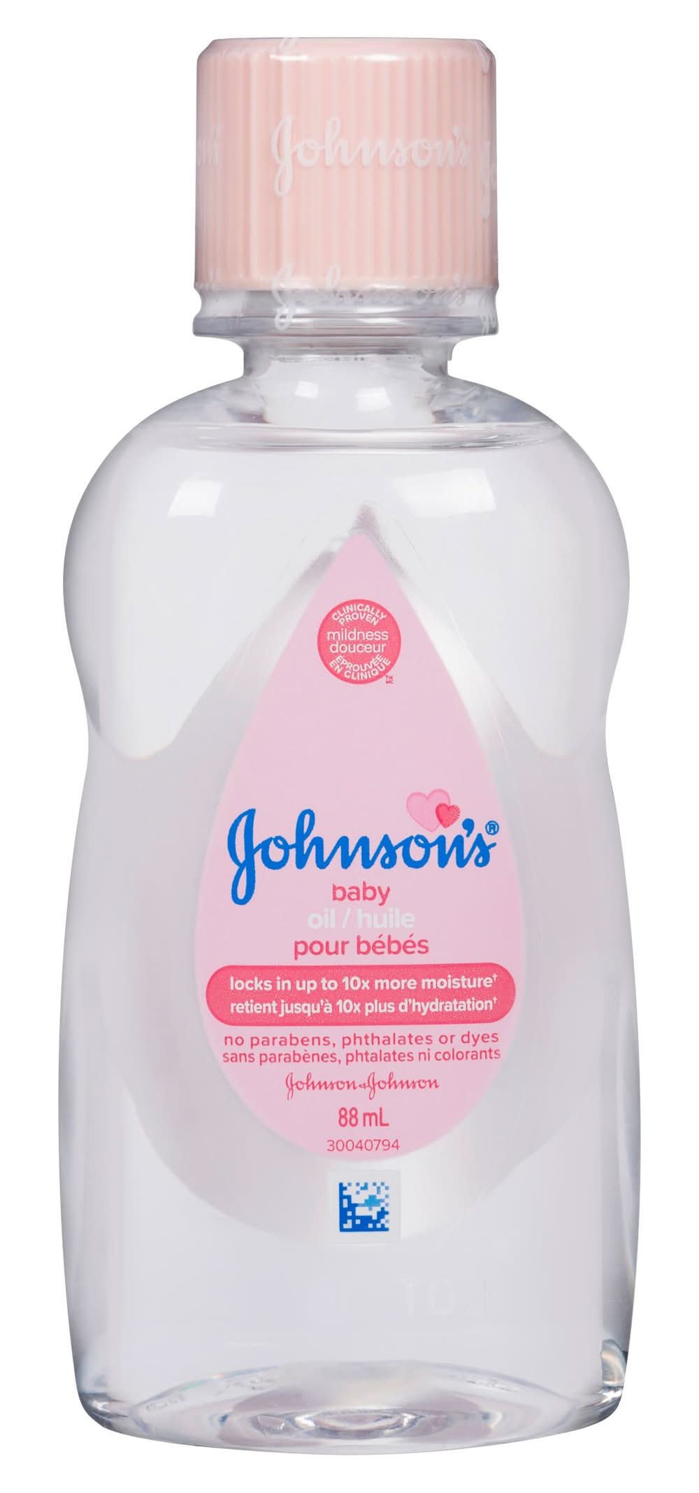 Johnson's Baby Mineral Moisturizer and Massage Oil (88 ml)