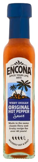 Encona West Indian Original Hot Pepper Sauce (142ml)