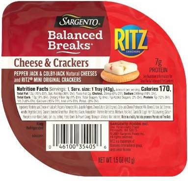 Sargento BB Cheese & Mini Ritz