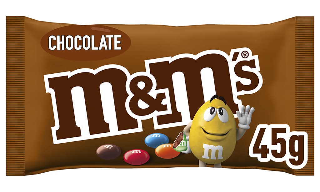 M&M S - Chocolate com amendoim, embalagem de 45g