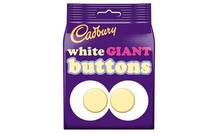 Cadbury White Giant Buttons Sharing Bag 110g (401218)